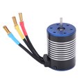 thumbnail image 1 of RC Sensorless Brushless Motor, RC Brushless Motor High Speed Low Noise  For 1/10 RC Car Replacement Part, 1 of 8