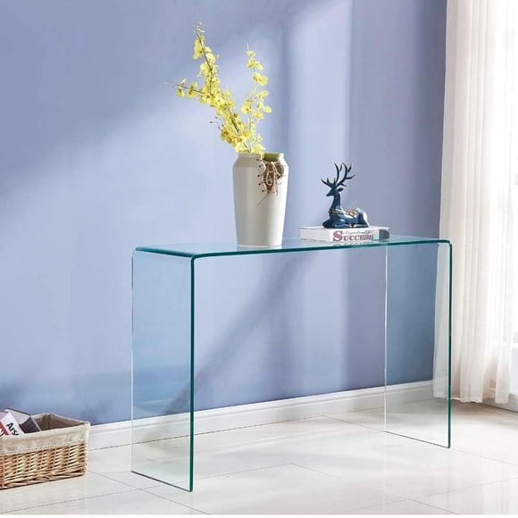 HEAVENLY COLLECTION WATERFALL SMALL GLASS CONSOLE