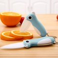 thumbnail image 1 of FHBVT Foldable Ceramic Knife, Compact Folding Fruit Knife for Effortless Slicing and Easy Storage, Sharp Blade Ideal for Vegetables and Fruits, Perfect for Kitchen, Travel, and Small Spaces, 1 of 6