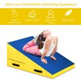thumbnail image 4 of Costway Tapis de Gymnastique Incliné en Coin avec Poignée Zippée pour Entraînement à Domicile, 4 of 10