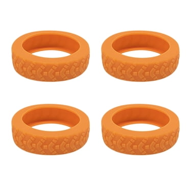 Clearance! 4pcs Luggage Roller Protector, Colorful Silent Luggage Wheel Covers, Luggage Wheel Covers,small Luggage With Wheels, Suitcase Wheels,suitcase Wheels Deals of The Week Return Pallet #05