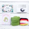 thumbnail image 4 of GUOOL Lovely Animal Needle ing Starter with Wool, ing Foam Mat, Needles, Monster, 4 of 9