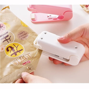 EGNMCR Scelleuse sous Vide Food Saver Machine de Scellage sous Vide Portable Outil de Scellage Thermique Mini à Main Sac en Plastique Impluse Sealer Sealer Sealer