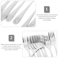 thumbnail image 3 of CHOK 9 Pcs Stainless Steel Children‘s Fork Forks Bulk Appetizers Cake Tasting Dessert Small Baby, 3 of 6