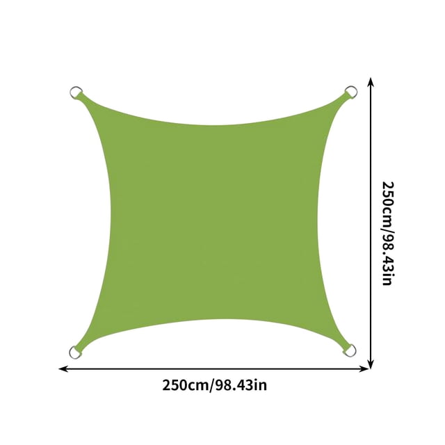 Ovzne Sun Protection Triangular Shade Garden Swimming Pool AntiUV Shade Cloth Tarpaulin On Clearance
