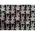 thumbnail image 4 of oneOone Organic Cotton Voile Fabric Rabbit Block Printed Fabric 1 Yard 42 Inch Wide, 4 of 4