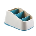 thumbnail image 1 of Blue Blue Multi Compartment Desk Organizer For Pens Pencils And Office Accessories Storage #S3gOS, 1 of 6
