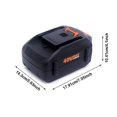 thumbnail image 2 of 10 Cellules 40V 4.0AH WA3580 Batterie Pièces de Rechange Batterie d'Outil Accessoires, 2 of 5