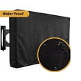 thumbnail image 1 of Housse de Support de Téléviseur LCD d'Extérieur Étanche aux Intempéries Télévision Maison Cour Patio Imperméable Antipoussière Protecteur Garde Accessoire 36-38 Pouces, 1 of 9