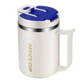 thumbnail image 2 of TIMIFIS Kitchen Appliances Coffee Mug Portable Double Layer Stainless Steel Mug with Lid and Handle Induction Heatable Insulated Coffee Mug for Travel Camping Office Storage & Organization, 2 of 7