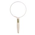 thumbnail image 2 of Tachiuwa Plastic Handheld Mirror for Travel Beige, 2 of 8