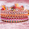 thumbnail image 4 of Bracelet Tressé Accessoire de Mode Femmes Hommes Structure Exquis Tressé Bracelet Bijoux Accessoires Fil Réglable Bracelets avec Frange Décors Type 25, 4 of 7