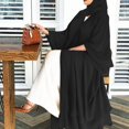 thumbnail image 3 of Abayas Robe Musulmane pour Femmes à Manches Longues Abaya Islamique Aïd Dubaï Caftan Robes Moyen-Orient Robe de Prière Robe en Mousseline, 3 of 7