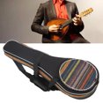thumbnail image 3 of Musical Instrument Bag, Adjustable Shoulder Strap Ethnic Style Musical Instrument Accessories  For Mandolin, 3 of 8
