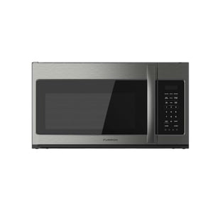 Furrion LLC Microwave Oven FMSMA17-SS Over The Range; 1.7 Cubic Foot Capacity; 950 Watts; LED Panel Temperature Control; Stainless Steel; With Glass Turntable; Without Trim Kit