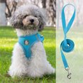 thumbnail image 1 of Meitianfacai Pet Harnesses And Leash Set\ Soft And Breathable Vests With Reflective Strip\ Escape Proof Pet Harnesses\ Easy To Wear For Pet Walking And Running, 1 of 9