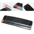 thumbnail image 3 of Arealer SL299 Laminator Machine Set A4 Size Hot and Cold Lamination 2 Roller System with 20 Laminating Pouches Paper Cutter Corner Rounder ABS Button for Home Office School Supplies, 3 of 7