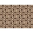 thumbnail image 1 of Ahgly Company Tapis d'Intérieur Lavables en Machine, Rectangle de Transition de Nuit, Rouge, 4' x 6', 1 of 7