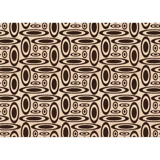 Ahgly Company Tapis d'Intérieur Lavables en Machine, Rectangle de Transition de Nuit, Rouge, 4' x 6'