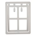 thumbnail image 2 of Porte pour Animaux, Intérieur et Extérieur 2 Pcs Design Porte pour Chat Facile à Installer Porte pour Chiot Arrêt Automatique Porte pour Chat Durable et Robuste Fenêtre Porte pour Chat, 2 of 8