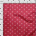 thumbnail image 2 of oneOone Cotton Silk Fabric Floral Block Printed Fabric 1 Yard 42 Inch Wide, 2 of 4