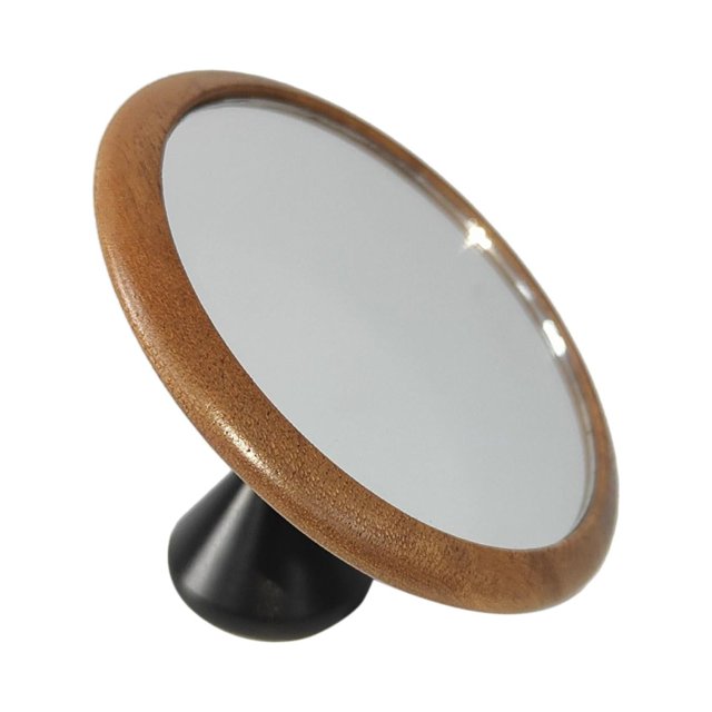 GUOOL Miroir Espresso Observation du Débit d'Espresso Miroir Réfléchissant pour Café Option1 Noyer B