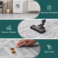 thumbnail image 3 of Boho Area Rug x Carpet Rugs for Living Room Bedroom Moroccan-Machine Washable Rugs for Bedroom Dining Room Living Room Rug Neutral Taupe, 3 of 5