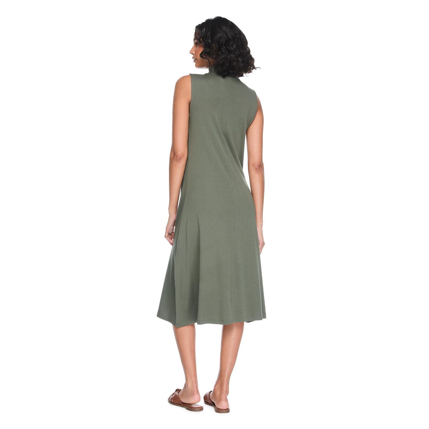 Robe débardeur coupe longue George pour femmes