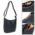 thumbnail image 3 of Sac à main hobo zippé pour femme Time and Tru, 3 of 6