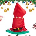 thumbnail image 4 of Pet Vest Fashionable Two-legged Comfortable Waist Buckle Print Letter Pattern Holiday Accessory Polyester Christmas Festival Pet Skirt for Teddy, 4 of 10