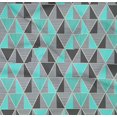 thumbnail image 5 of oneOone Organic Cotton Poplin Twill Fabric Triangle Geometric Printed Craft Fabric BTY 42 Inch Wide, 5 of 5