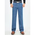 thumbnail image 1 of REDHOTYPE Jean pour Homme Classique Extensible Coupe Ajustée Jeans de Haute Qualité, 1 of 8