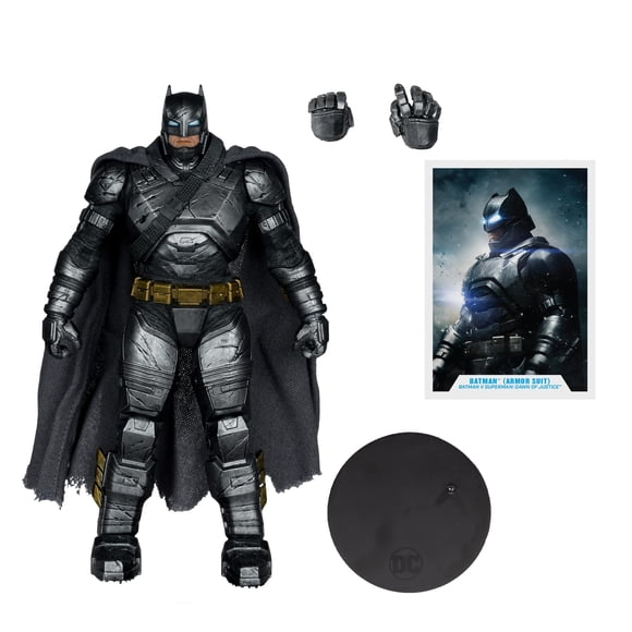 DC Multiverse Batman Armored Suit (Batman V Superman: Dawn of Justice) 7in Action Figure McFarlane Toys
