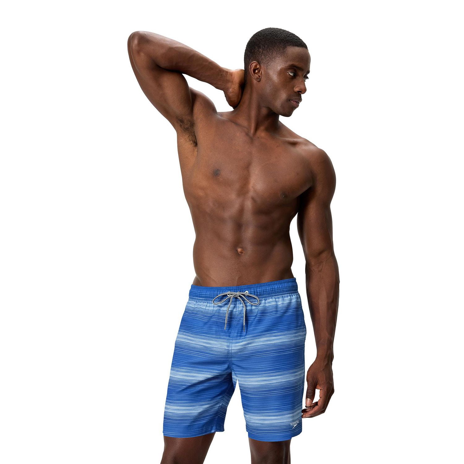 Speedo Men's "Aero Sol Floral" Printed Swim Short 18