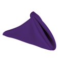 thumbnail image 1 of Linentablecloth Serviettes en Polyester 20 Pouces (1-Douzaine) Violet, 1 of 3