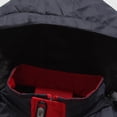 thumbnail image 4 of WRKEKC Men's Color Block Fleece Jacket with Detachable Zipper and Multiple Pockets, Outdoor Sportswear Coat for All Weather Activities Red XXL, 4 of 8