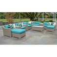 thumbnail image 2 of Coast Ensemble de Meubles de Patio en Osier d'Extérieur 14 Pcs 14a, 2 of 2
