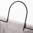 thumbnail image 4 of Hanging Storage Bag Canvas Fabric Storage Baskets Over The Door Container For Shelves & Desks Gray(Gray), 4 of 8