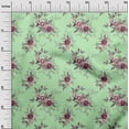 thumbnail image 3 of oneOone Polyester Spandex Mint Green Fabric Florals Sewing Craft Projects Fabric Prints By Yard 56 Inch Wide, 3 of 4