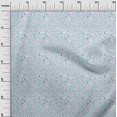 thumbnail image 3 of oneOone Silk Tabby Sky Blue Fabric Sewing Craft Projects Fabric Prints By Yard 42 Inch Wide, 3 of 4