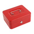 thumbnail image 2 of DOLITY Metal Cash Box with Lock Case Container with Keys for Kids Girls Boys Prizes Red, 2 of 9
