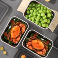 thumbnail image 3 of Djiypn Stainless Steel Food Storage Containers with Lids, 40oz Reusable Metal Meal Lunch Boxes, Stackable, BPA-Free, for Snacks, Fruits, On-the-Go Meals(6Pack), 3 of 8