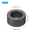 thumbnail image 2 of Unique Bargains Noyau de Toroid en Ferrite, Noyau de Toroid 1,2 Pieds Odx0,7 Pieds Idx0,6 Pieds H, Noir 10 Pack, 2 of 5