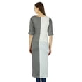 thumbnail image 3 of Kurti Décontractée Femme Haut Ethnique Indien Kurta Tunique en Coton Robe Unie de Designer, 3 of 3