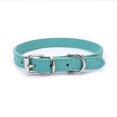 thumbnail image 1 of Collier Doux pour Chien, Sangle de Cou pour Petit Chiot Chaton Vert TTP : 30*1.0 cm, 1 of 8