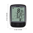 thumbnail image 3 of BKER Compteur de Vitesse Vélo LCD Numérique Filaire, 3 of 7