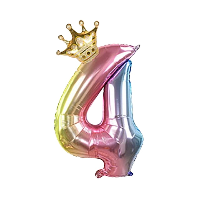 Agiferg Used For Birthday Party, Anniversary Celebration 32IN Number Decoration