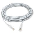 thumbnail image 2 of Micro Connectors E08-050W-SLIM5 Câbles Patch Ultra Fins 28AWG Cat6 UTP RJ45, Blanc - Lot de 5, 2 of 3