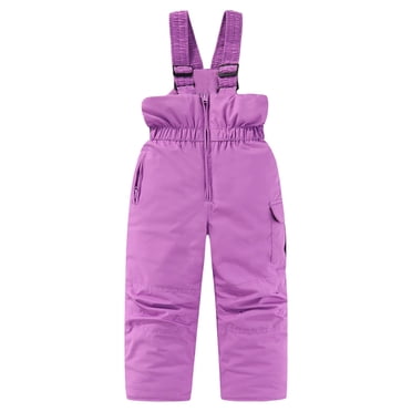 TIEVOSA Children's Ski Pants Boys and Girls Winter Outdoor Warm Thickened Snowboard Double Board Children's Ski Pants