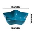 thumbnail image 3 of Fruit Tray Household Coffee Table Dried Fruit Box Divided Melon Candy Snack Storage Box, 3 of 6